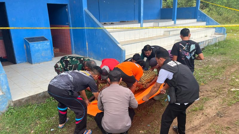 Penemuan mayat di desa Namang kecamatan Namang
