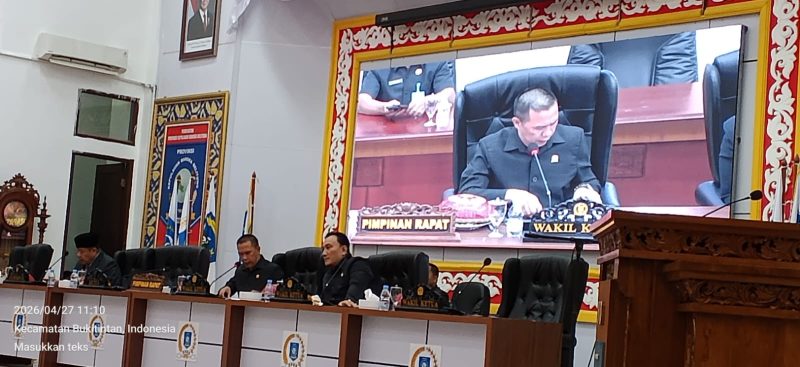 Paripurna lkpj 2025 dan Pansus Sawit. foto: Renaldi