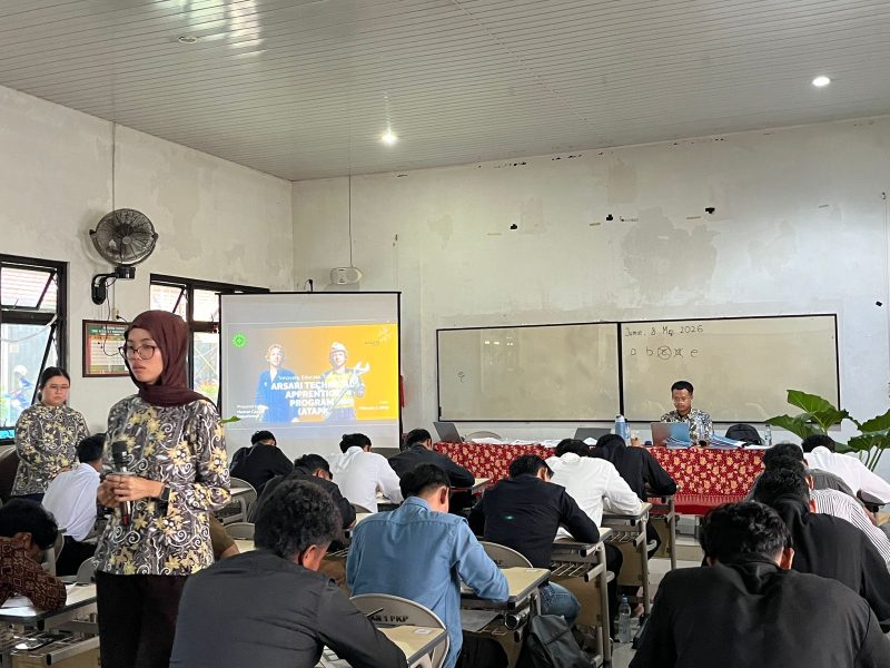 Psikotes yang digelar oleh ARSARI di SMK N 1 PANGKALPINANG, Jum'at (8/5/2026).