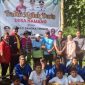 Caption: Foto bersama Wakapolda Babel, Kapolres, Camat Namang, Kades Namang beserta seluruh undangan dan Masyarakat Namang di acara Ngilok Durin, Foto: Renaldi
