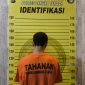 Caption: Rengki Warga desa Kurau Timur saat diamankan di Polres Bangka Tengah