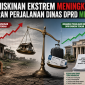 Caption: Ilustrasi AI terkait ketidaksesuaian antara Perjalanan Dinas DPRD Bateng di tengah Sulitnya ekonomi masyarakat Bangka Tengah yang setiap tahun naik. 