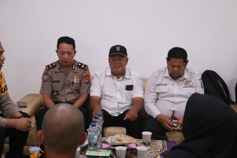 Caption: Silaturahmi Kapolres Bangka Tengah bersama Camat, kades dan lurah