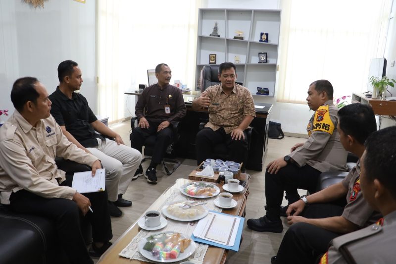 Sinergitas Polres Bangka Tengah dan Disnaker Bangka Tengah